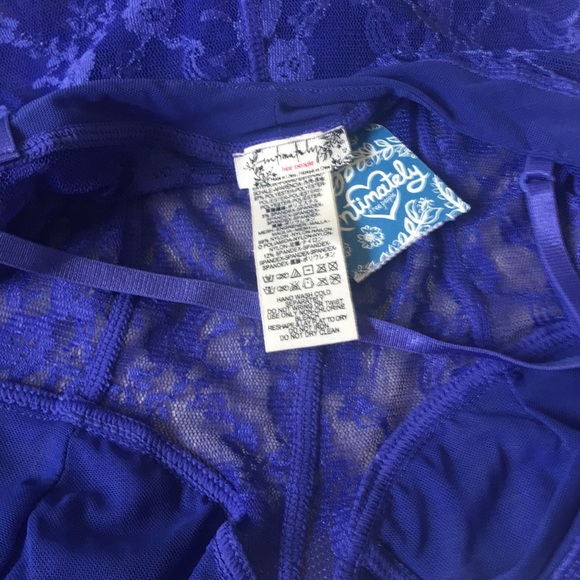 New Free People Runaway Lace Thong Bodysuit - Picture 6 of 7